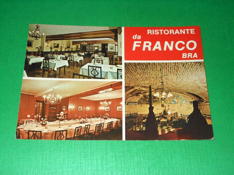 Cartolina Bra - Ristorante Da Franco ( Piazza XX Settembre …