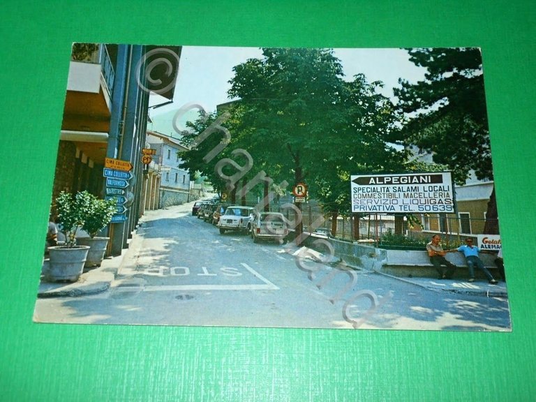 Cartolina Brallo di Pregola ( Pavia ) - Via del …