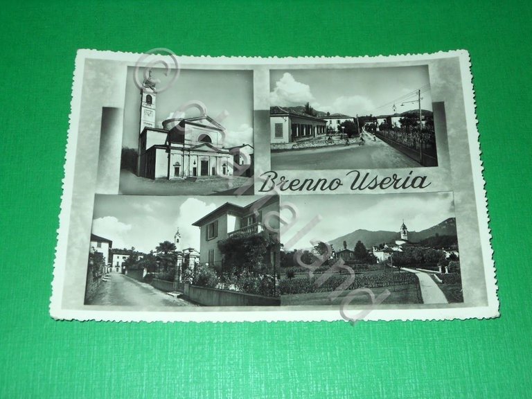 Cartolina Brenno Useria ( Varese ) - Vedute diverse 1955