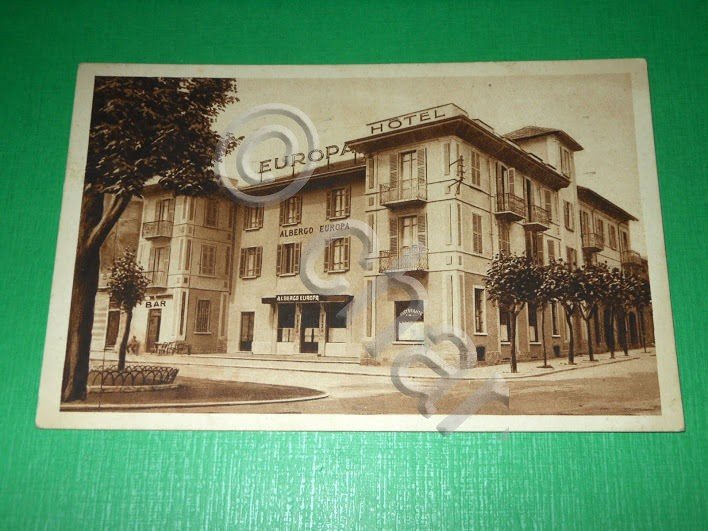 Cartolina Brescia - Albergo Europa 1930.