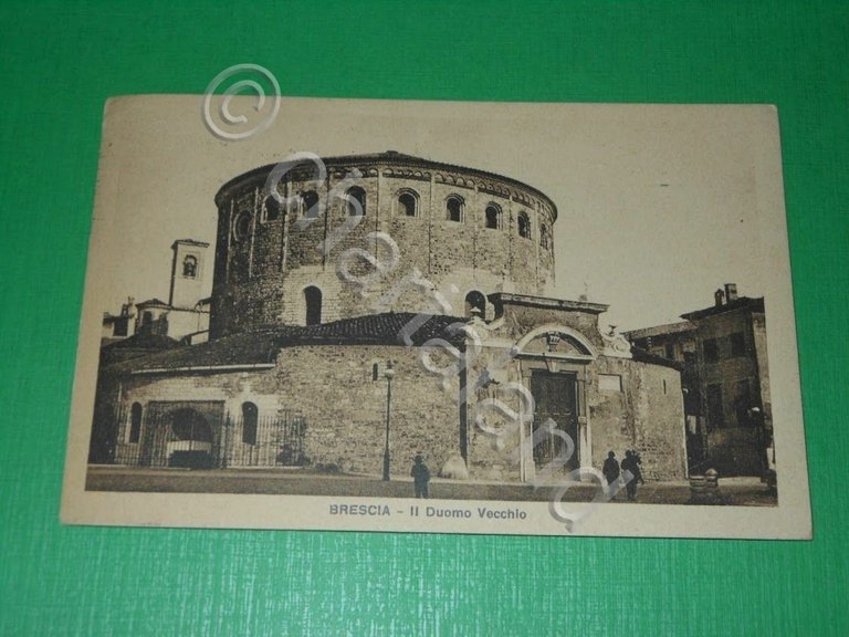 Cartolina Brescia - Il Duomo Vecchio 1929. | Immagine Gallery 2