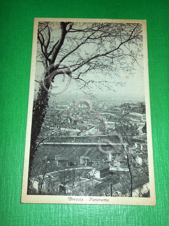 Cartolina Brescia - Panorama 1938