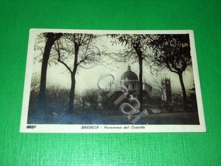 Cartolina Brescia - Panorama dal Castello 1928 | Immagine Gallery 2