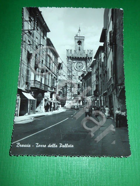 Cartolina Brescia - Torre della Pallata 1950 ca