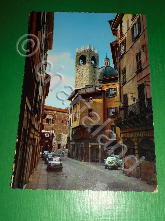 Cartolina Brescia - Via C. Beccaria 1969
