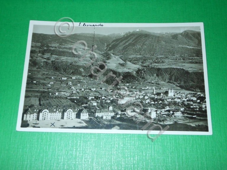 Cartolina Bressanone - Panorama generale 1941.