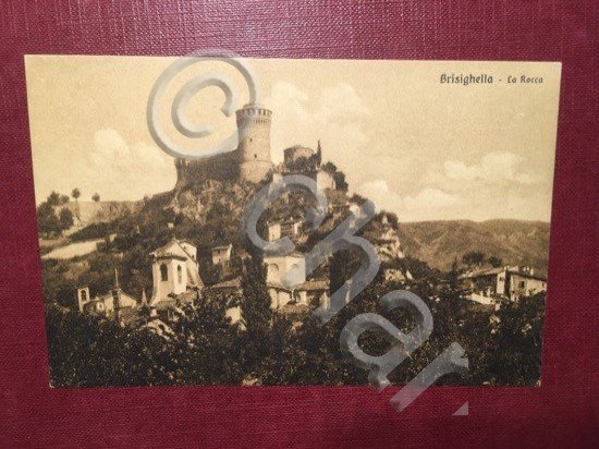 Cartolina Brisighella - La Rocca - 1930 ca.