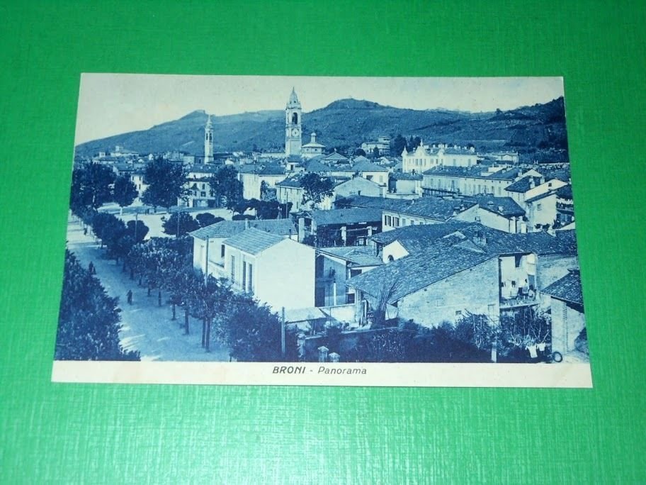 Cartolina Broni - Panorama 1930 ca.