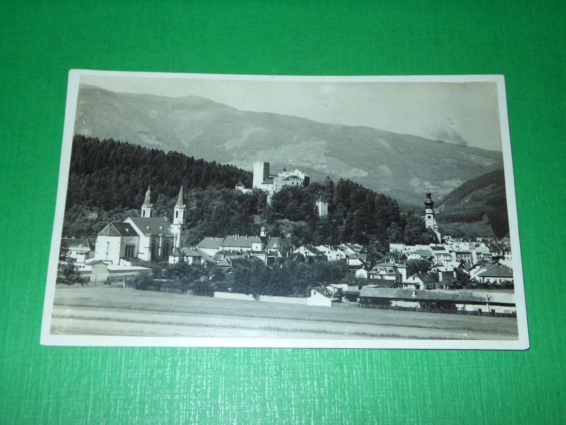 Cartolina Brunico - Scorcio panoramico 1930 ca.