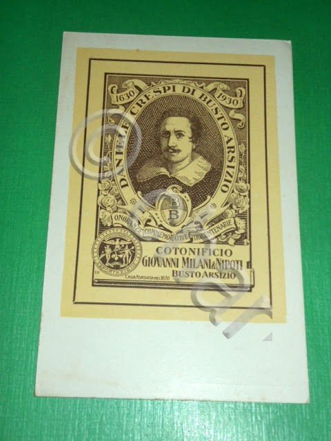 Cartolina Busto Arsizio - Cotonificio Giovanni Milani & Nipoti 1930 …