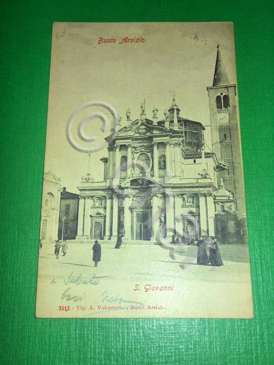 Cartolina Busto Arsizio - S. Giovanni 1907 | Immagine principale