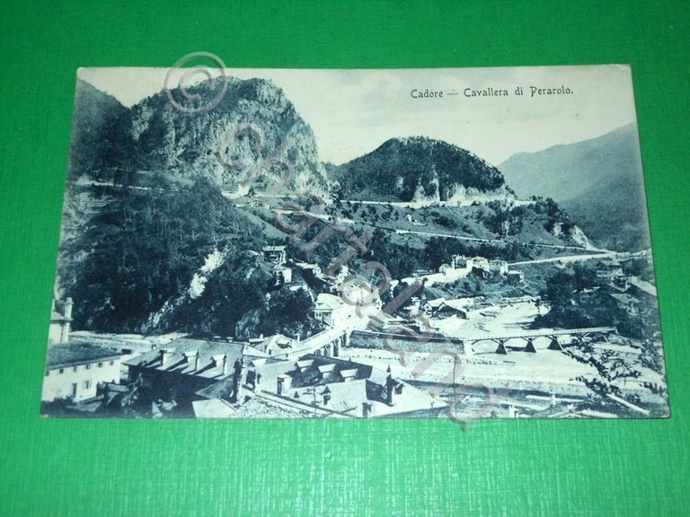 Cartolina Cadore - Cavallera di Perarolo 1907