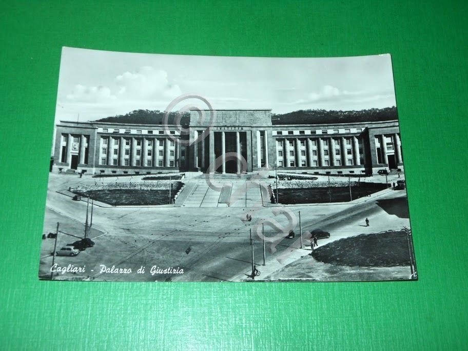 Cartolina Cagliari - Palazzo di Giustizia 1959