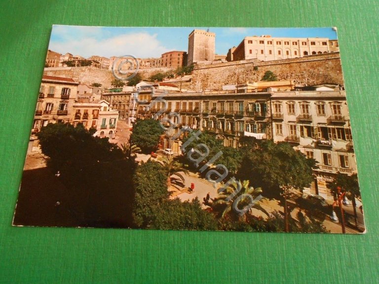 Cartolina Cagliari - Piazza Yenne 1970 | Immagine Gallery 2