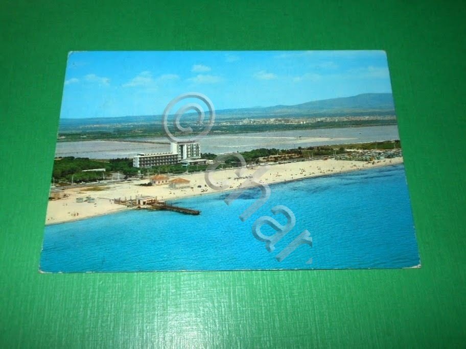 Cartolina Cagliari - Poetto 1971