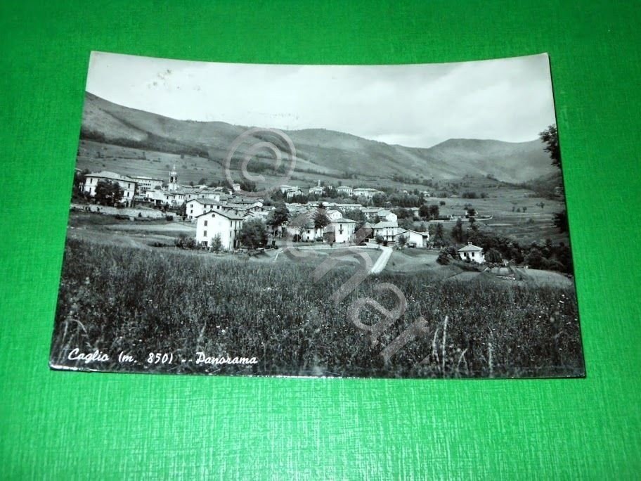 Cartolina Caglio - Panorama 1958.