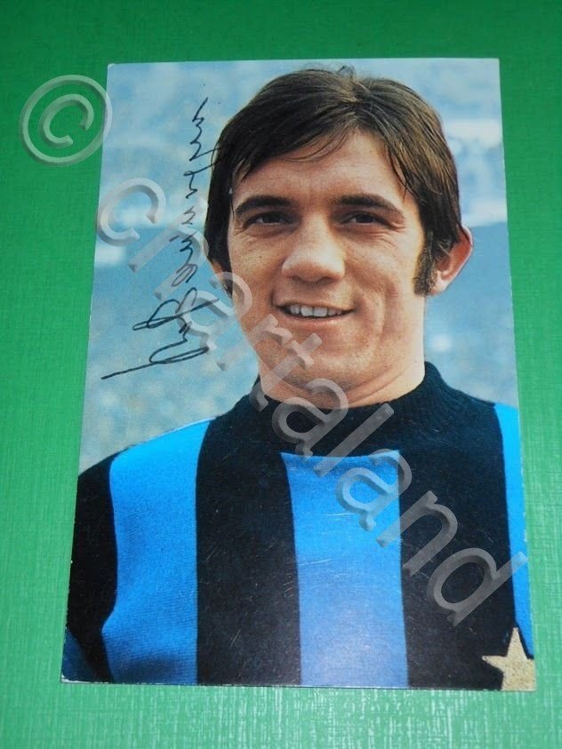 Cartolina Calcio Inter - Roberto Boninsegna 1970 ca. | Immagine principale