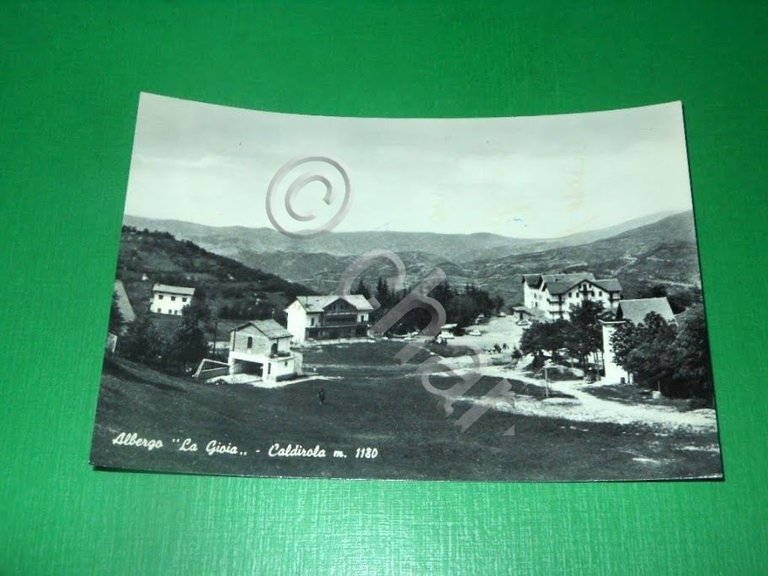 Cartolina Caldirola - Albergo La Gioia 1963