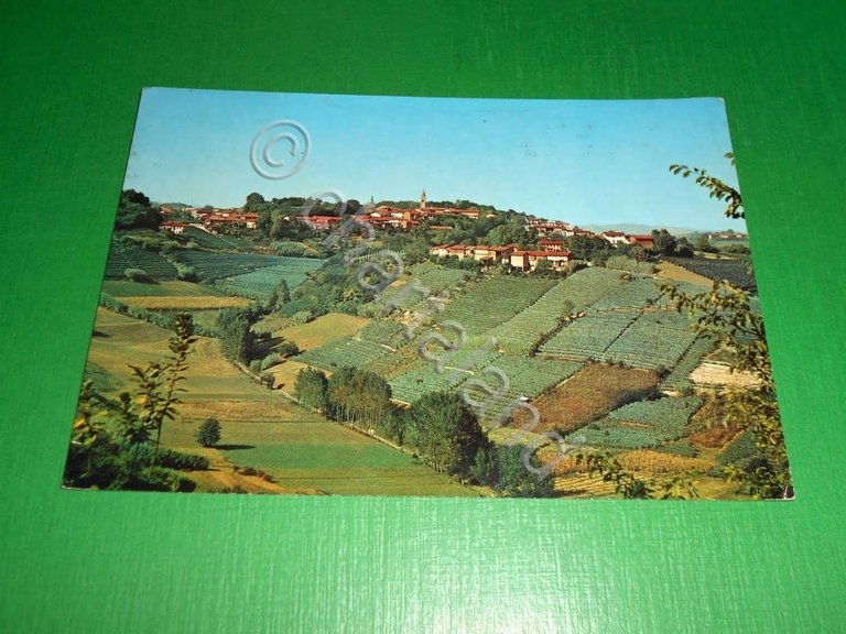 Cartolina Camerano Casasco - Panorama da levante 1975