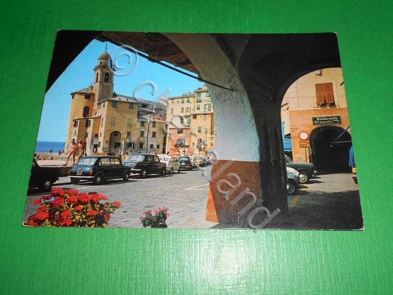 Cartolina Camogli - La Chiesa 1969 ca