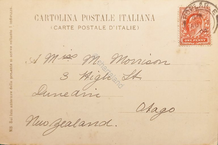 Cartolina Campanile S. Marco e Loggetta Sansovino crollato 14 Lugl. …