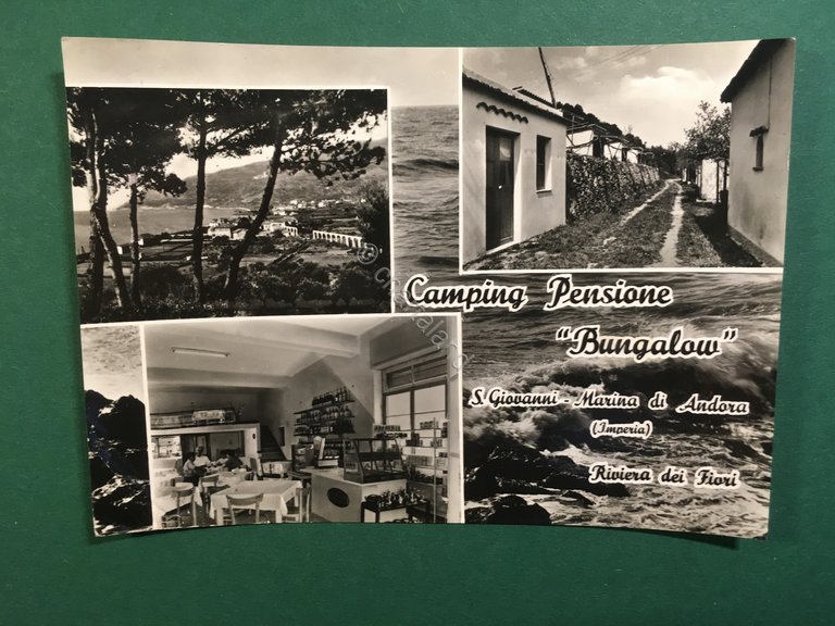 Cartolina Camping Pensione Bungalow - S. Giovanni - Marina Di …