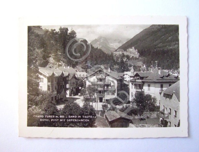 Cartolina Campo Tures ( Bolzano ) - Hotel Post 1959