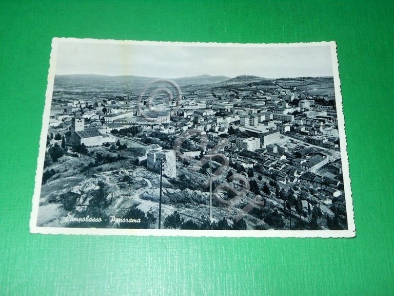 Cartolina Campobasso - Panorama -- 1955 | Immagine Gallery 2