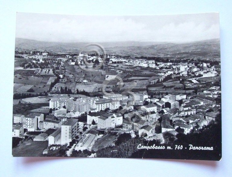 Cartolina Campobasso - Panorama generale 1960 ca | Immagine Gallery 2