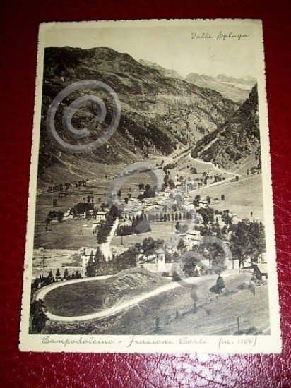 Cartolina Campodolcino - Frazione Corti 1938 | Immagine Gallery 2