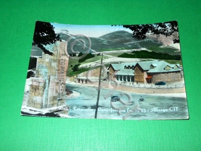 Cartolina Campoforogna ( Rieti ) - Terminillo - Albergo CIT …