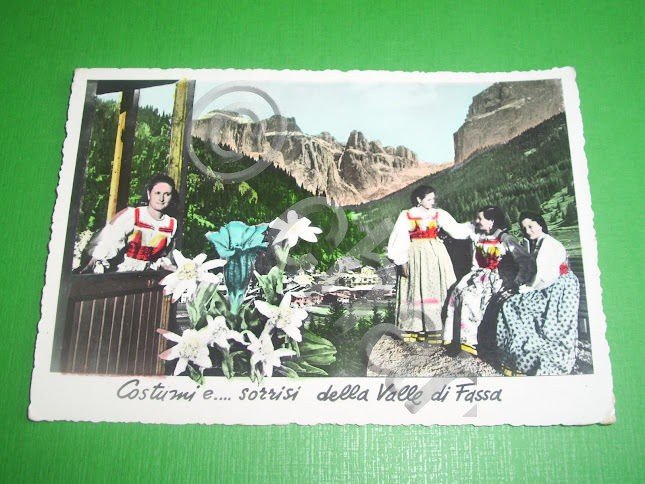 Cartolina Canazei - Val di Fassa - Costumi e ... …