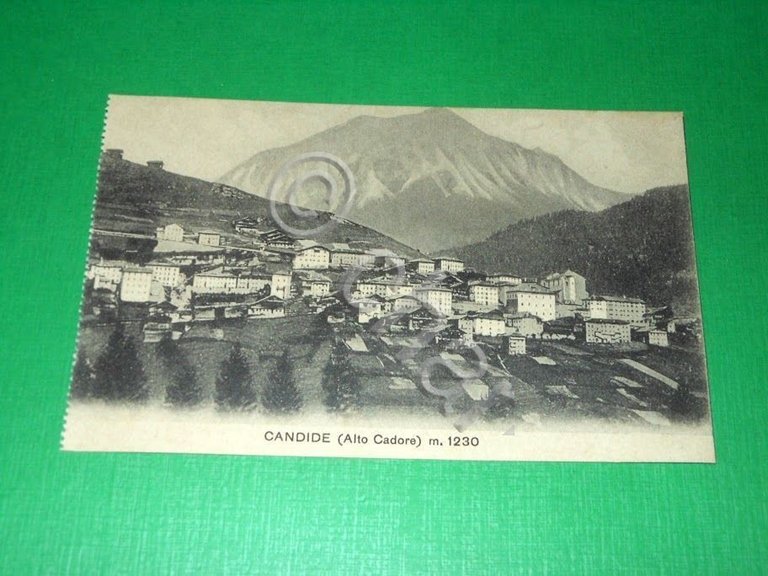 Cartolina Candide ( Alto Cadore ) - Panorama 1920 ca. | Immagine Gallery 2