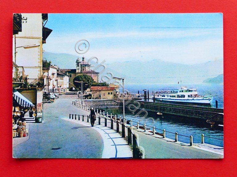 Cartolina Cannobio - Lago Maggiore - 1954 ca.