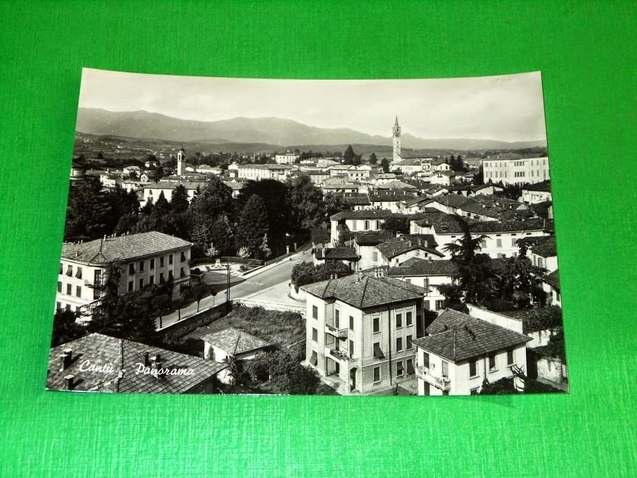 Cartolina Cantù - Panorama 1955 ca.