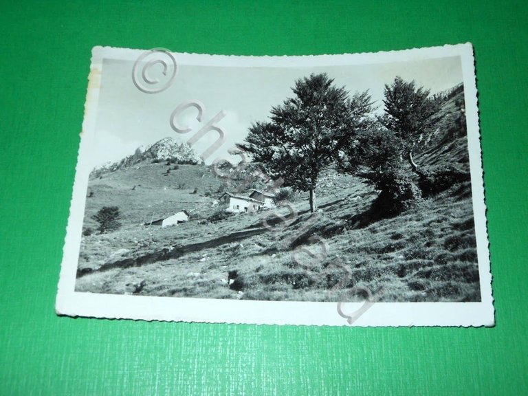 Cartolina Canzo - Sui Corni - Rifugio ristoro in vetta …