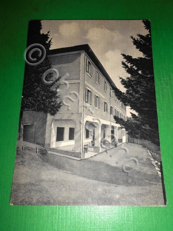 Cartolina Capannette di Pej - Albergo Tambussi 1950.