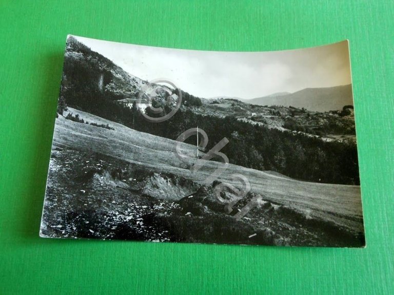 Cartolina Capannette di Pej - Veduta 1950.