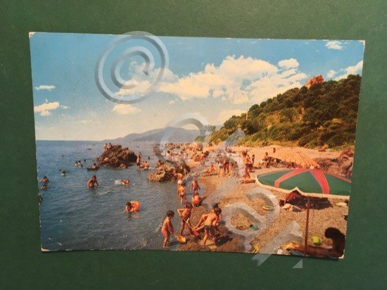 Cartolina Capitello - Spiaggia - 1975