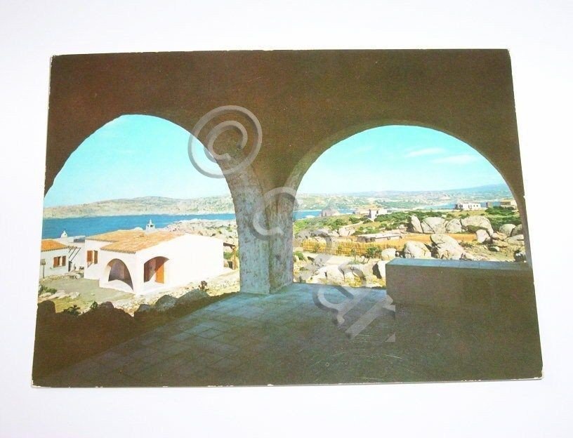 Cartolina Capo Testa - Veduta 1970.