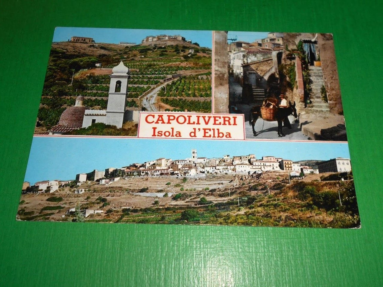 Cartolina Capoliveri - Isola d' Elba 1973.