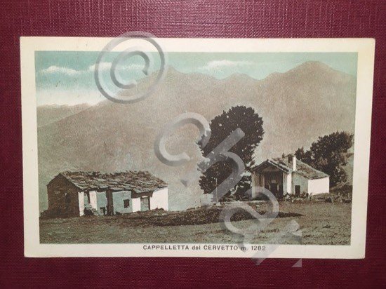 Cartolina Cappelletta del Cervetto - 1939