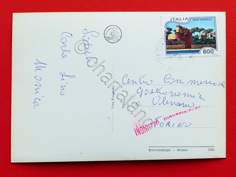 Cartolina Capri - 1991