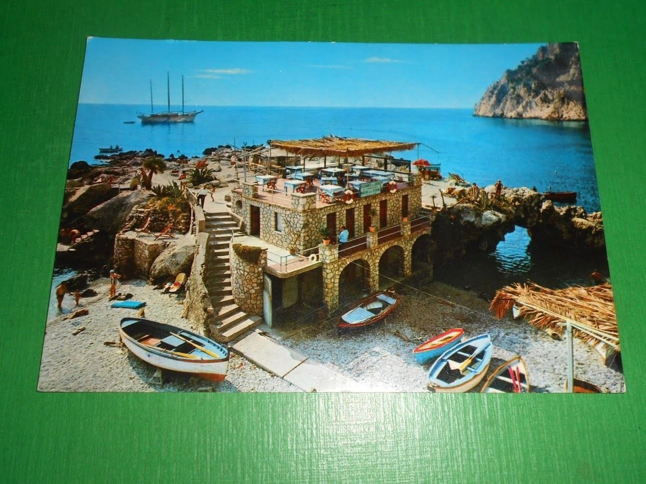 Cartolina Capri - Marina Piccola - La Baia delle Sirene …