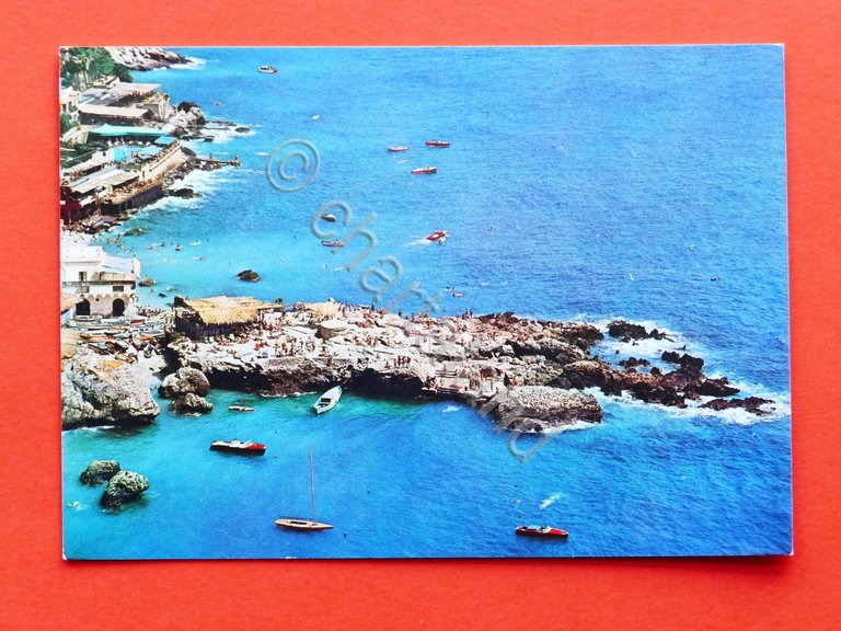Cartolina Capri - Marina Piccola - Lo scoglio delle sirene …