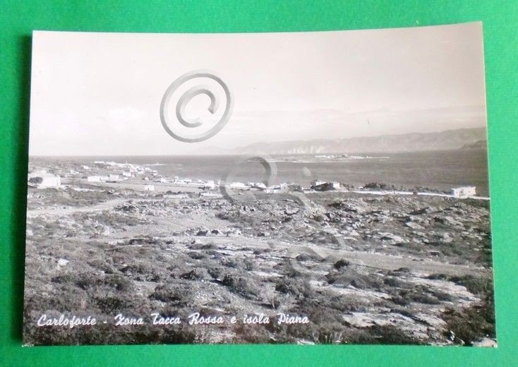 Cartolina Carbonia Iglesias - Carloforte - Zona Tacca Rossa e …