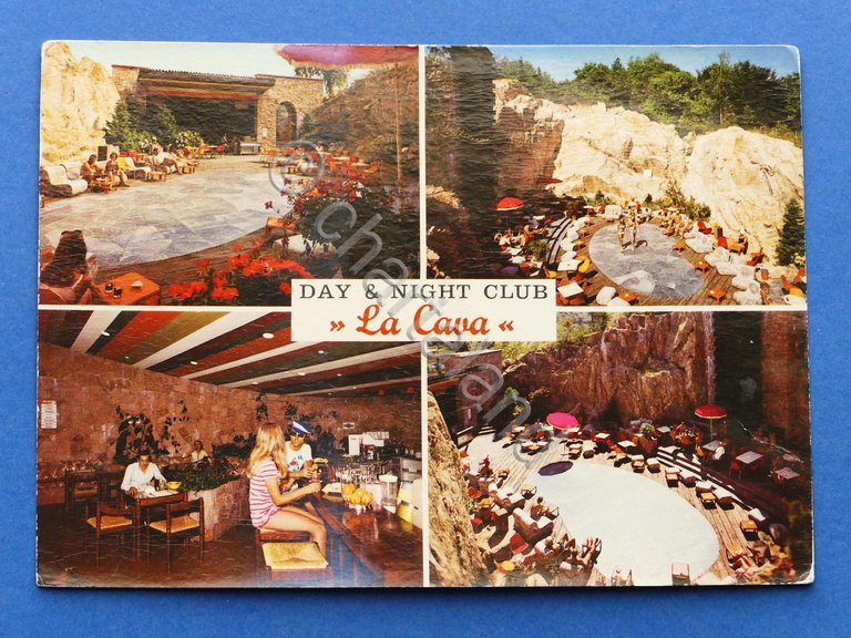Cartolina Carona - Day & Night Club La Cava - …