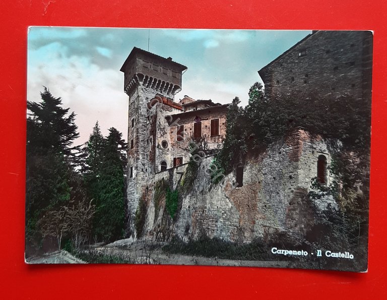 Cartolina Carpeneto - Il Castello - 1954 | Immagine Gallery 3