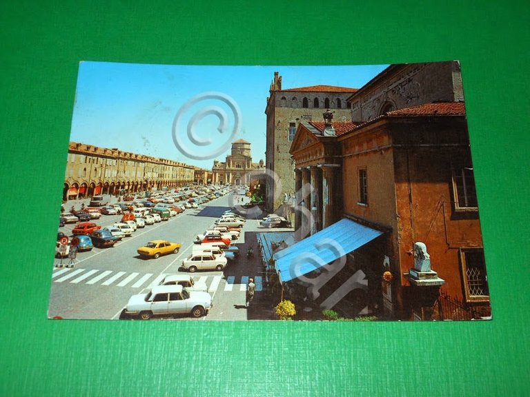 Cartolina Carpi ( Modena ) - Piazza 1977 ca