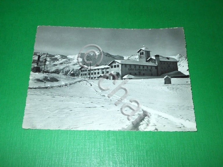 Cartolina Casa Alpina di Motta sopra Campodolcino ( Sondrio ) …